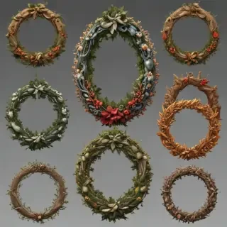 wreaths png