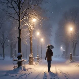 snowing png