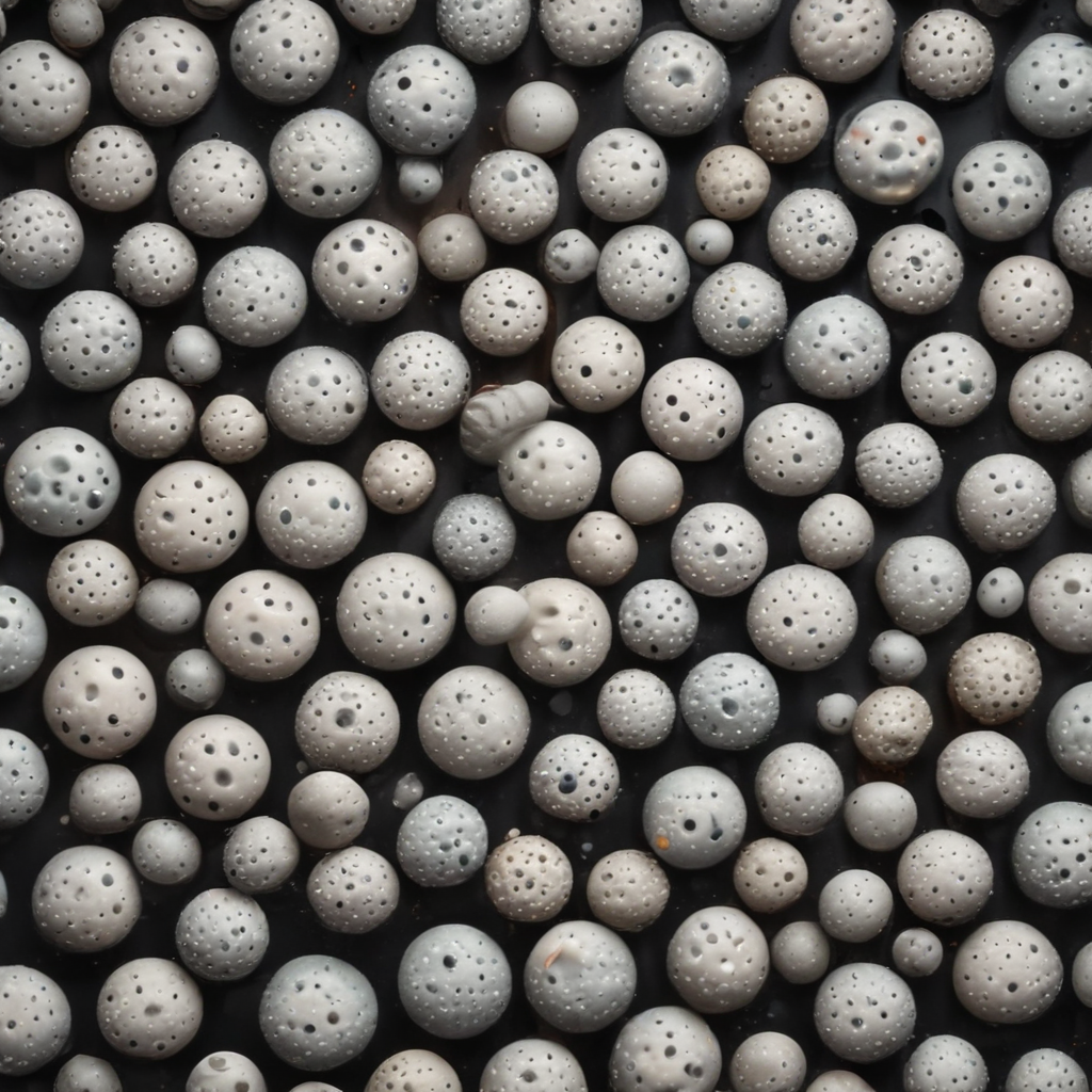 A Collection of Varied Textured Gray Spheres with Unique Patterns and ...