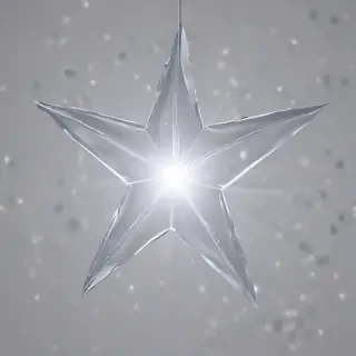 transparent star