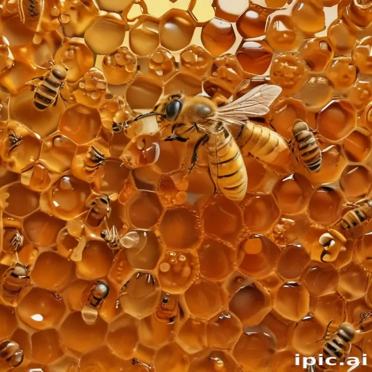 honey background