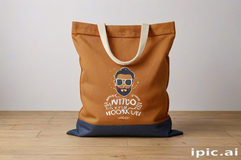 canvas bag mockup