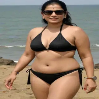 desi bikini aunty