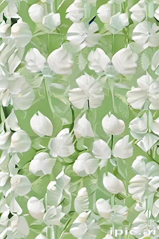 background white and green