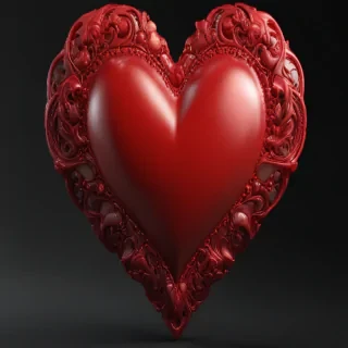 red heart png