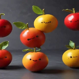 dancing fruit