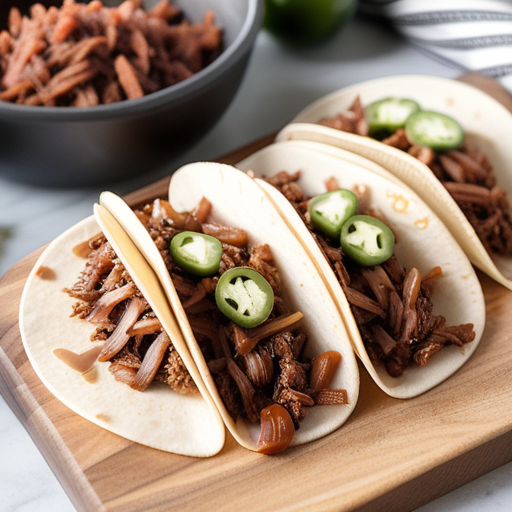 shredded bbq taco meat 8 letters