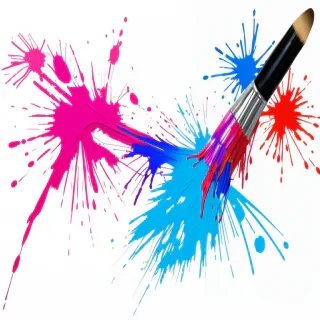 paint splatter transparent
