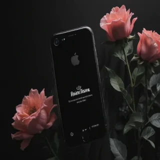 black aesthetic iphone wallpaper