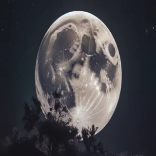 aesthetic moon wallpaper iphone