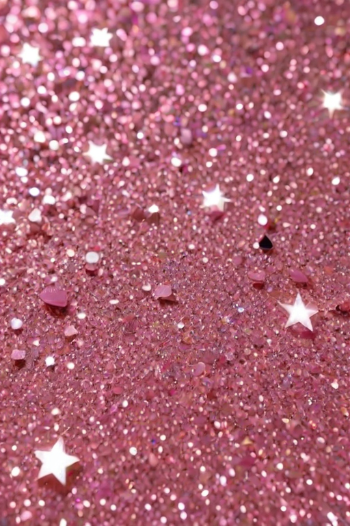 pink glitter aesthetic