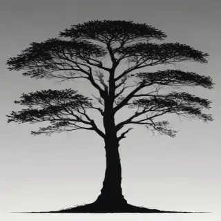 tree png silhouette