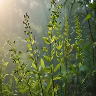 transparent plants