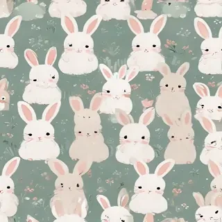 cute bunny background