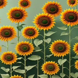 aesthetic wallpaper sunflowers