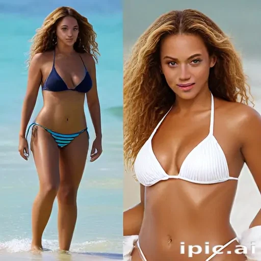 Beyonc� in bikini