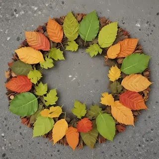 leaf circle