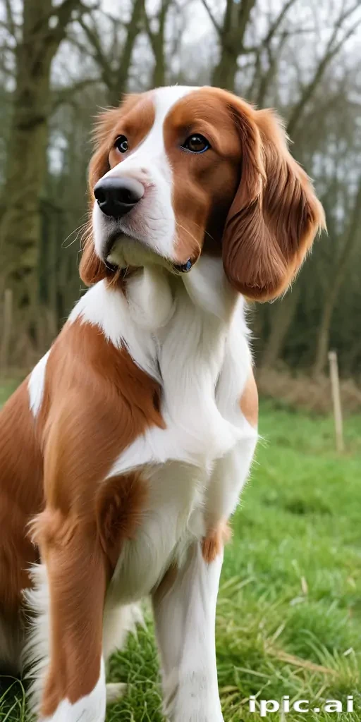 irish red and white setter