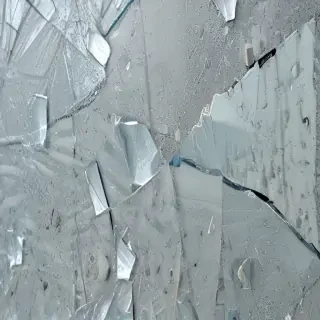 broken glass texture