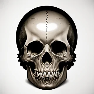 skull transparent background