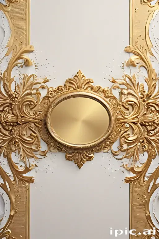 elegant white and gold background