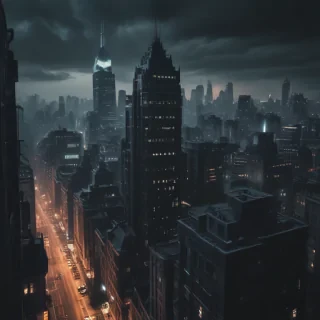 dark city aesthetic