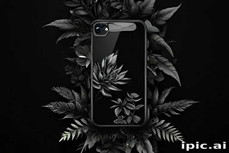 black aesthetic iphone wallpaper