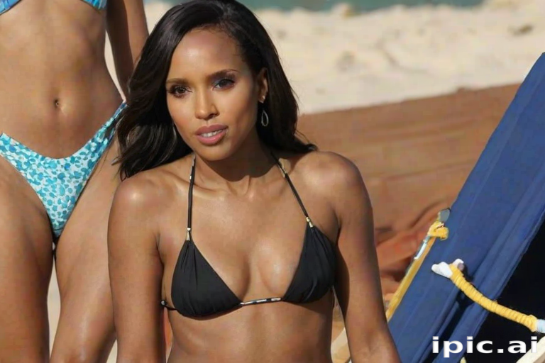 Kerry Washington in bikini