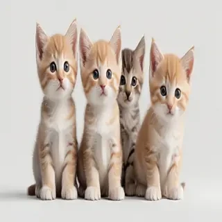 kittens transparent background