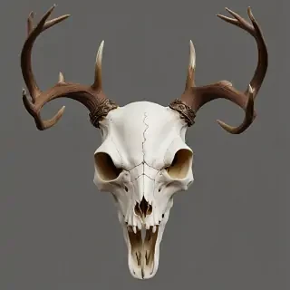 deer skull png