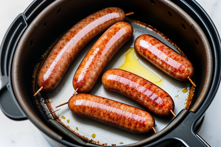 how to cook smoked sausage in air fryer