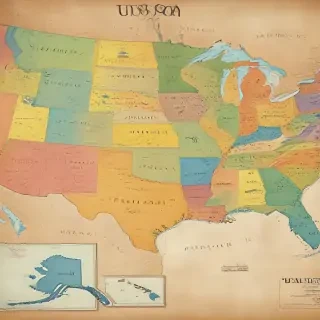 usa map states