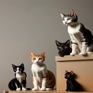 background cats