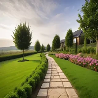 landscaping background