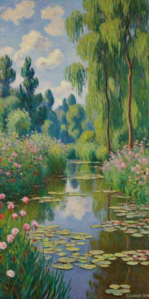 claude monet wallpaper