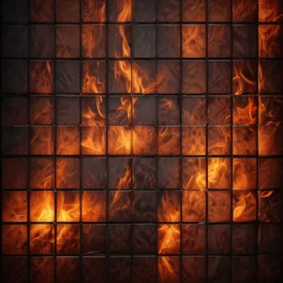 grid background