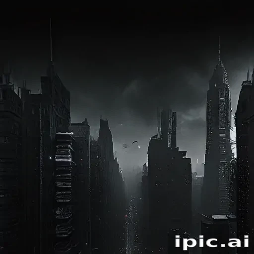 dark city background