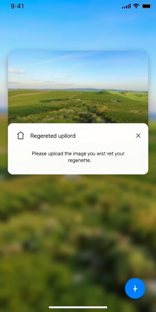 Please upload the image you would like to regenerate.