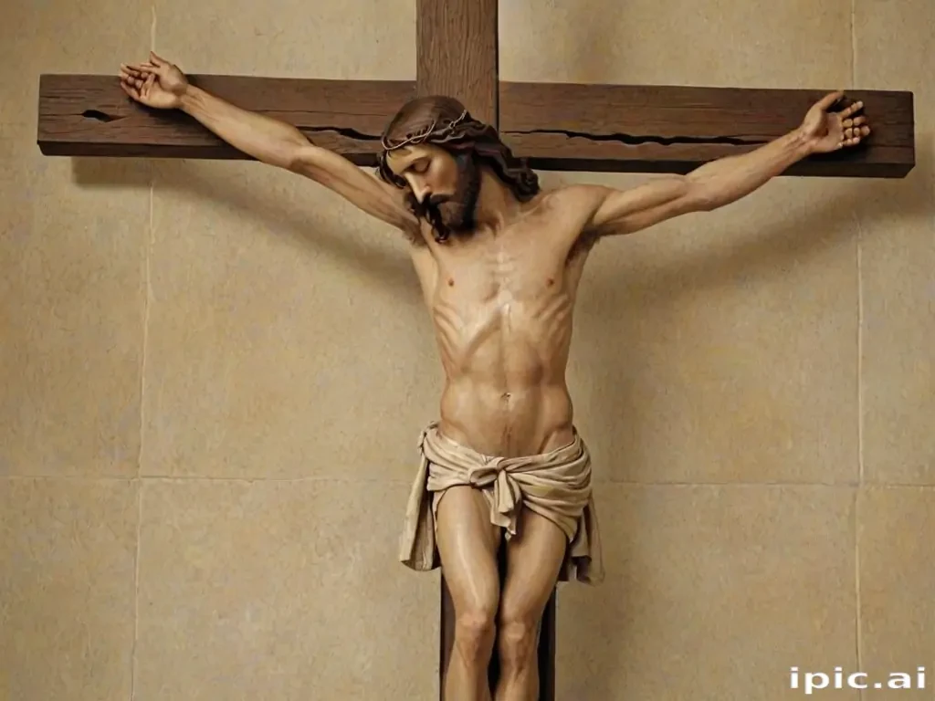 picture of jesus on the cross