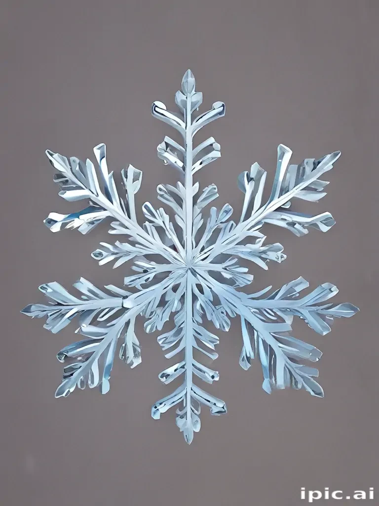 snowflake clipart with transparent background