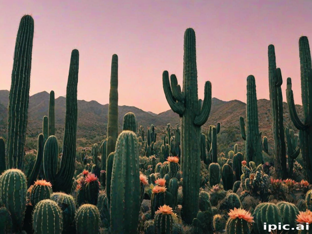 aesthetic cactus wallpaper