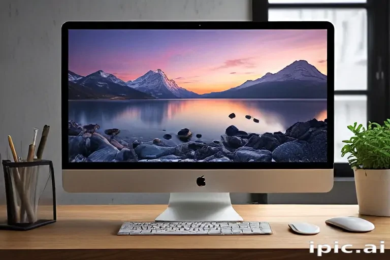 pc screen mockup