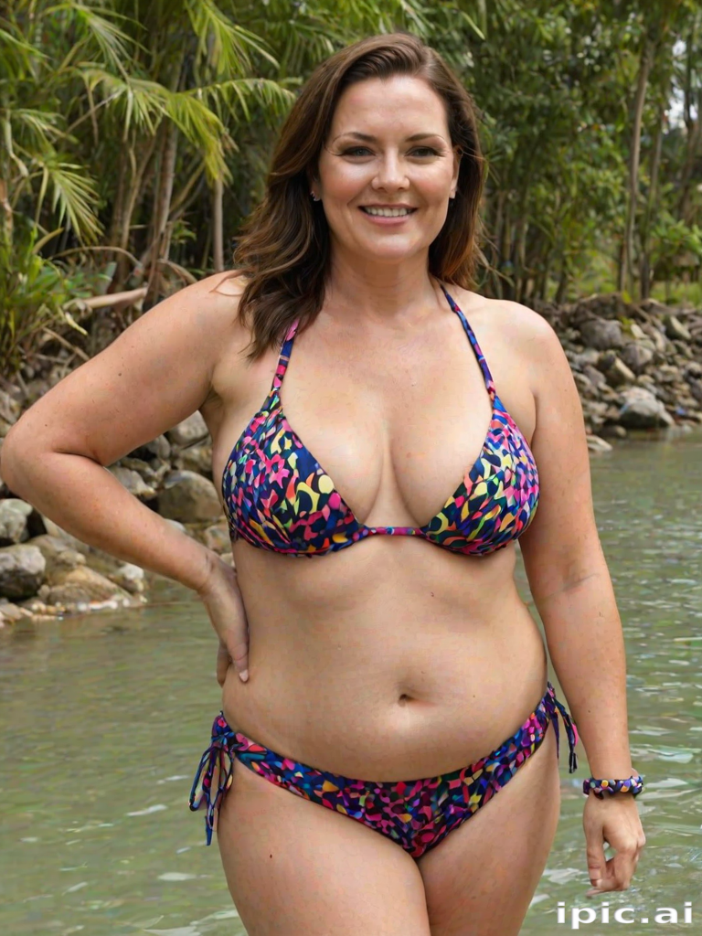chubby milf bikini