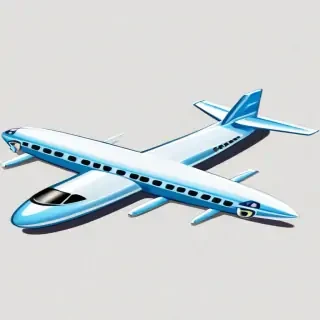 plane cartoon png