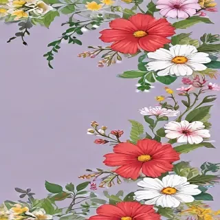 clipart borders flowers
