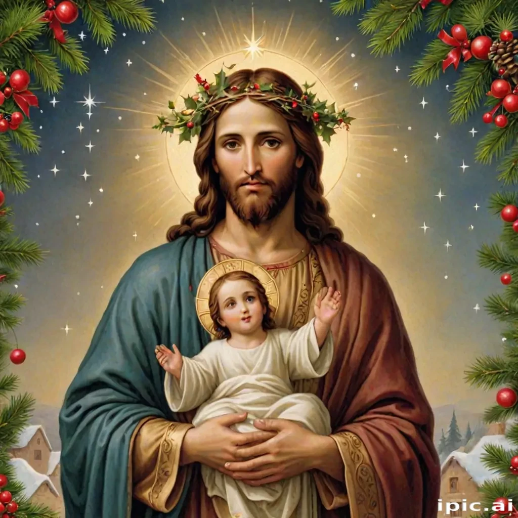 merry christmas jesus images