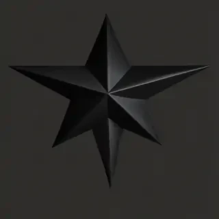 black star png