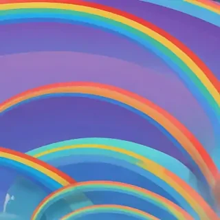 rainbow zoom backgrounds