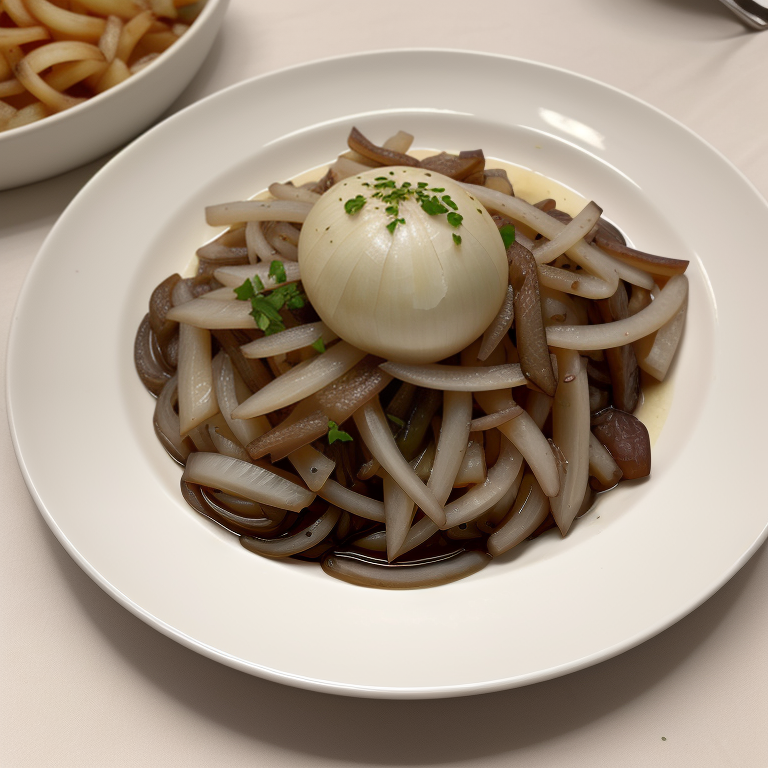 entree often served with onions