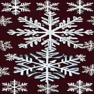 snowflake clipart free